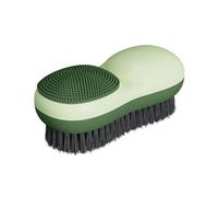 ihreesy Fournitures de Nettoyage Créatives Brosse de Lavage Double Face, Brosse de Nettoyage en Caoutchouc Souple pour Nettoyer Les sous-Vêtements, Brosse à Linge avec des Poils Doux