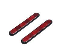 ihreesy Protection de Pare-Chocs de Bord de Porte Latérale de Voiture, 1 Paire Protections de Bord de Porte Anti-Rayures Autocollantes Réfléchissantes Protecteur de Pare-Chocs