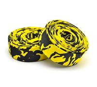 ihreesy Ruban de Guidon de Vélo Antidérapant, Ruban de Guidon de Vélo de Route Vélo Bar Wraps Ruban de Cintre Universel pour Vélo Léger pour Les Vélos,Noir Jaune