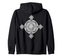IHS Catholic Vintage : Quatre évangiles de Matthieu, Marc Sweat à Capuche