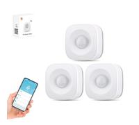 IHSENO ZigBee3.0 Tuya Smart Home Sensor avec application d'alertes d'alarme de sécurité sans fil 2,4 GHz WiFi Détecteur de mouvement Contrôle de groupe (4)