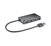 NGS Technology – Hub USB iHub4 TINY – 4 x USB 2.0 480 Mbit/s – Noir