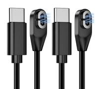 iHuigol Lot de 2 câbles de charge magnétiques pour Shokz, USB C, Shokz, compatibles avec AfterShokz Aeropex AS800, Shokz OpenRun Pro, OpenRun, OpenRun Mini, OpenComm Shokz