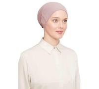 ihvan online, Bonnet hijab, écharpe sous-bonnet, turban pour femme, bandeau pour cheveux, musulman sous écharpe hijab, rose, taille unique