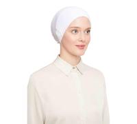ihvan online, Bonnet hijab, écharpe sous-bonnet, turban pour femme, bandeau pour cheveux, musulman sous écharpe hijab, blanc, taille unique