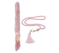 ihvan online, Chaîne de prière Tasbih 99, lot de 10 chaînes de prière musulmanes, Chapelet islamique, Dhikr, Tasbeeh en vrac, Misbaha, Masbaha, Tespih, acrylique, cadeaux islamiques, Modèle blanc 2