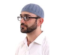 ihvan online Chapeaux turcs d'hiver en laine pour homme, taqiya, takke, peci, islamique, Bleu / Style 11, Taille unique