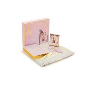 ihvan online Coffret cadeau de prière pour homme et femme, tapis de prière musulmane, tapis de salah, perles taasbih, coran arabe, coffret cadeau islamique pour le Ramadan et l'Aïd, rose