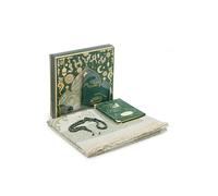 Ihvan Online Ensemble cadeau de prière pour homme et femme Tapis de prière musulmane en taffetas Chapelet avec perles Ensemble cadeau islamique Yaseen recouvert de velours