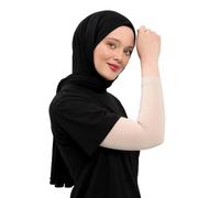 ihvan online, Manchons hijab pour femmes, manches de bras musulmanes pour prière, manches souples et extensibles pour couvrir les bras, crème, taille unique