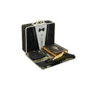 ihvan online Tapis de prière musulmane avec coran, perles de prière Tasbih, chapeau Kufi, boîte cadeau pour hommes et femmes, cadeaux islamiques pour mariage, Ramadan, noir