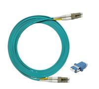 IHVJPKMF Câble à fibre optique OM3 2,0 mm, longueurs disponibles : 1 m, 2 m, 3 m, 4 m, 5 m, 7 m, 10 m, 15 m, 20 m, LC/UPC-LC-UPC, duplex multimode, for installation intérieure FTTH.(10M OM3 Adp)