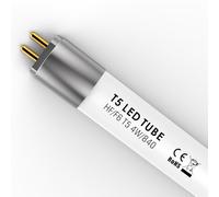 IHYCTV Tube LED pour ballast électronique T5 212mm 4W 520Lm 4000K, Remplaçant de tube fluorescent G5 F6T5 L6w 225mm, Spécialement pour éclairage de cuisine (1 Pièce)