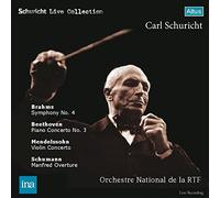 シューリヒト・ステレオライヴコレクション II (Brahms : Symphony No.4 | Beethoven : Piano Concerto No.3 | Mendelssohn : Violin Concerto | Schumann : Manfred Overture / Carl Schuricht | Orchestre National de l'ORTF) [2CD] [Live Recording] [日本語帯・解説付]