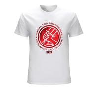 II The Golden Army Fantasy Movie BPRD Logo Graphic Printed T Shirt for Fashion Tee Mens T-Shirt White M