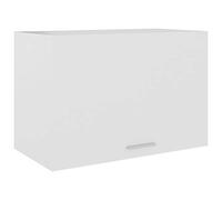 Iiaky Armoire Suspendue Blanc 60x31x40 cm Aggloméré,Rangement Mural,Meuble Mural,Rangement Armoire