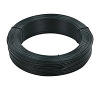 Iiaky Fil de Liaison de clôture 250 m 2,3/3,8 mm Acier Vert noirâtre,Barriere Jardin Exterieur,Barriere Jardin,Portillon Grillage