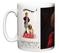 IIE, Affiche musicale classique Annie et scène, cadeau Aileen Quinn 1982 - Tasse à café ou thé en céramique.