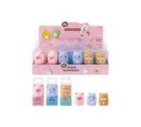 iiGEN LZ STATIONARY CO.LTD Taille-Crayons Animaux Fantaisie Kawaii 3D - Chat/Cochon/Chien