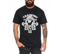 III Super Saiyan III Son One Goku Dragon Master Son Ball Gym Vegeta Roshi Piece Golds T-Shirt pour Homme, Farbe2:Schwarz;Größe2:XL