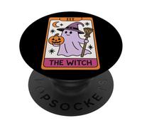 III The Witch Ghostly Tarot Carte Halloween PopSockets PopGrip Adhésif