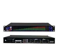 IINCOOY 31 Bandes Stéréo EQ Signal Audio Processeur D'effet Numérique Égaliseur Professionnel Processeur De Scène Audio 10 Modes Peuvent Être Enregistrés Stéréo (Color : Single)