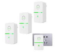 IINCOOY Boîte D'économie D'énergie Stop Watt, Dispositif D'économie D'énergie Stopwatt for Le Marché du Bureau À Domicile (Color : 3pcs, Size : 2.2 * 3.8in)