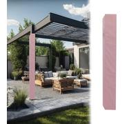 IINCOOY Rembourrage for Poteau Métallique, Coussinet Carré Universel 1,5 M De Haut for Poteau Terrain Jeu, Tuyau sous-Sol, Poteaux D'auvent, Coussinets Protection for Panier Basket(Pink,Dia6)