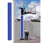 IINCOOY Rembourrage for Poteau Métallique, Universel De 1,8 M Haut Carré Terrain Jeu, Tuyau sous-Sol, Poteaux D'auvent, Coussinets Protection Robustes Et Imperméables Levier Basket-Ball(Blue,Dia6.5)