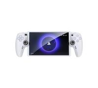 IINE Coque de protection en silicone compatible avec Playstation Portal, PS Portal - Coque de protection souple avec poignée pour le pouce + film trempé, kit de protection complète pour lecteur à