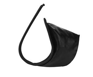 iiniim C-String Ouvert Fesse Slip Homme Sexy Lingerie en Cuir Verni G-String Poche Bombée Slips Strings Taille Libre Bikini Nuisette sous Vêtement Tentation