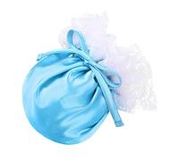 iiniim Homme Sissy C String Tanga à Cordon Dentelle Thong sous-vêtements Sexy Mémoires Lingerie Satin Mâle Bikini Mini Slip Culotte Bulge Pouch Briefs Underwear Élastique Bleu Taille Unique