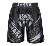 iiniim Short Muay Thai Enfant Garçon Short Boxe Thaï Short MMA Kick Boxing Pantalon Court Bermuda De Bain Short De Sport Compétition D'entraînement Type U 11-12 Ans