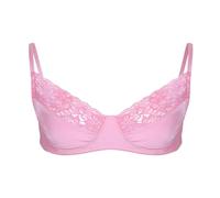 iiniim Sissy Lingerie Homme Soutien-Gorge Dentelle Fleurs sous-vêtement Haut Bra Bretelles Bralette Cosplay Nightewear Travesti M-XXL Rose XXL