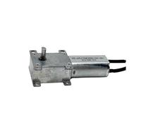 IINKUEYK 050 Worm Gear Electronic Starter DC 3V-5V 24RPM Slow Speed Large Torque Horizontal Type Full Metal Gearbox Geared Electronic Starter DIY Robot Car