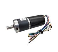 IINKUEYK 12V 24V DC Brushless Planetary Gear Electronic Starter 11 to 1540 RPM Adjustable Speed Reversible with Brake and Current Overload Protection (24v 300rpm 4.3kg.cm)