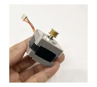 IINKUEYK 14H33HM NEMA 14 35MM Hybrid 2-Phase 4-Wire Stepping Stepper Electronic Starter 5mm Shaft Copper Pulley RepRap Gear (13mm with Gear)