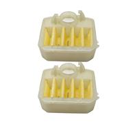 IINKUEYK 2pcs Carburetor Air Filter Cleaner Fit for 340 345 346 346XP 350 351 353 Replacement 537024002 Part IINKUEYK