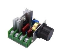 IINKUEYK AC 220V 2000W SCR Voltage Regulator Dimming Dimmers Electronic Starter Speed Controller Thermostat Electronic Voltage Regulator Module