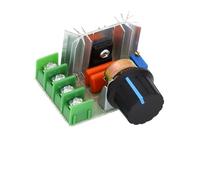 IINKUEYK AC 220V 2000W SCR Voltage Regulator Dimming Dimmers Electronic Starter Speed Controller Thermostat Electronic Voltage Regulator Module