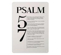 IINKUEYK Classic Tin Sign I Will Sing Praise Motivational Wall-Art For Store Cafe Restaurant Pub Game Room Theater 8 X 12 inch