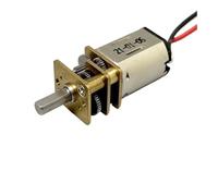 IINKUEYK DC 3V-6V N20 Gear Electronic Starter 7mm D Shaft All Metal Gear Precision Reduction Electronic Starter Reduction Electronic Starter Low Noise 18RPM-36RPM