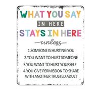 IINKUEYK Distressed Metal Laundry Sign Wash Dry Fold Retro Farmhouse Style for Laundry Room or Utility Room (8 X 12 in)