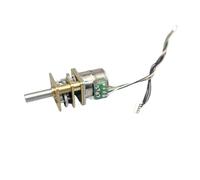 IINKUEYK GSM10 10BY 10mm Gear Stepper Electronic Starter 2-Phase 4-Wire Full Metal Gearbox Gear Stepping Electronic Starter DIY Robot Monitor Camera