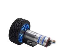 IINKUEYK JGA25-370 DC Geared Electronic Starter Encoder Speed Coder High Power High Torque 25GA-370B Encoder Smart Trolley Kit 6v12v24v (35RPM_12V)