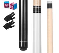 IIQ Lot de 3 bâtons de saut 2 en 1 en bois d'érable canadien de 800 ml