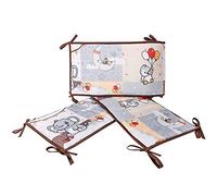 IIQI 4pcs Respirant Mesh Pad Crash Pad - Doux Rembourrage Bord de Protection sur Le Dessus du Matelas. (EY09)