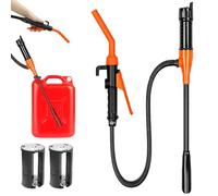 IIRC Pompe à essence pour jerrican - Pompe à carburant électrique à piles comme pompe de transfert portable (9,1 litres par minute)