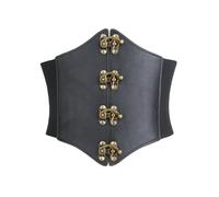 IISEEUU Grosse Ceinture Femme pour Robe Ceintures décoratives Larges rétro for Femmes, Grande Taille, Design multidimensionnel, Corset for Robe(XXL 104cm)