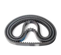 IITA Courroie Transmission Ceinture V Dentée pour Machines Agricoles Anneau D'entraînement en Caoutchouc Long Entraînement 17x1700-2464mm Courroie (Taille : 17X2464 mm)